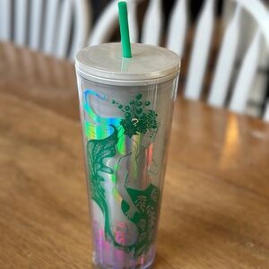 White Mermaid Starbucks Tumbler